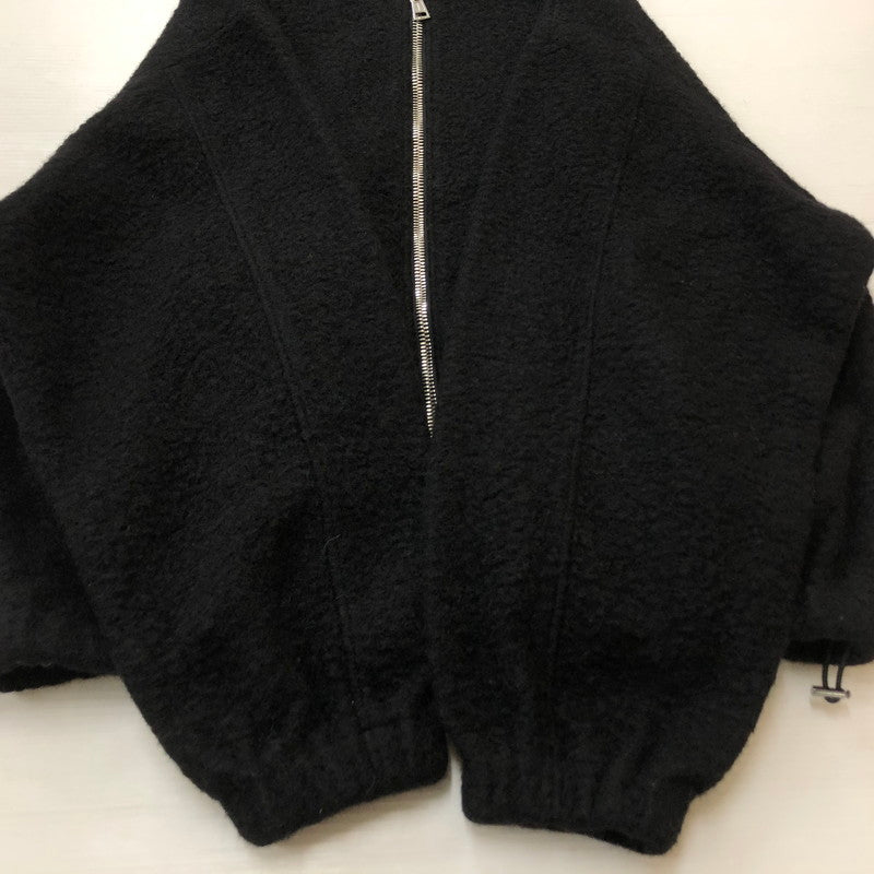 【中古品】【メンズ】 H BEAUTY&YOUTH エイチ ビューティー アンド ユース WOOL ZIP UP BOURSON 1228-699-0803 ウール ジップ アップ ブルゾン アウター 147-260909-sa-03-teih サイズ：L カラー：ブラック 万代Net店