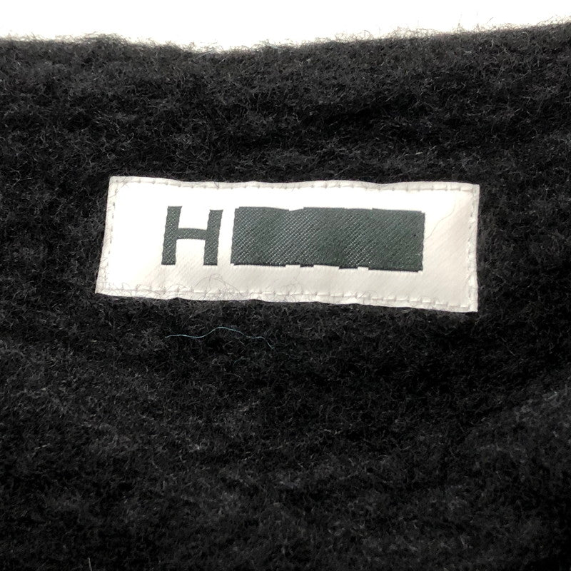 【中古品】【メンズ】 H BEAUTY&YOUTH エイチ ビューティー アンド ユース WOOL ZIP UP BOURSON 1228-699-0803 ウール ジップ アップ ブルゾン アウター 147-260909-sa-03-teih サイズ：L カラー：ブラック 万代Net店