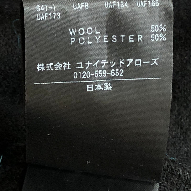 【中古品】【メンズ】 H BEAUTY&YOUTH エイチ ビューティー アンド ユース WOOL ZIP UP BOURSON 1228-699-0803 ウール ジップ アップ ブルゾン アウター 147-260909-sa-03-teih サイズ：L カラー：ブラック 万代Net店