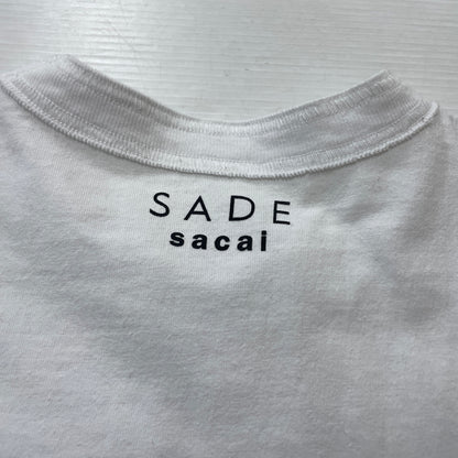 【中古品】【メンズ】 SACAI サカイ 21SS SADE T-SHIRT 2021年春夏 シャーデー Tシャツ 半袖 トップス 140-260902-sa-10-teih サイズ：4 カラー：ホワイト 万代Net店