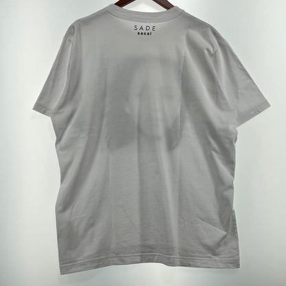 【中古品】【メンズ】 SACAI サカイ 21SS SADE T-SHIRT 2021年春夏 シャーデー Tシャツ 半袖 トップス 140-260902-sa-10-teih サイズ：4 カラー：ホワイト 万代Net店