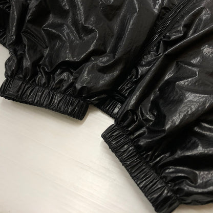 【中古品】【メンズ】 H BEAUTY＆YOUTH エイチ ビューティー アンド ユース ENAMEL NYLON HOODED BLOUSON 1225-199-0207 エナメル ナイロン フーデッド ブルゾン アウター 147-260909-sa-11-teih サイズ：L カラー：ブラック 万代Net店