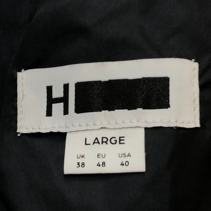 【中古品】【メンズ】 H BEAUTY＆YOUTH エイチ ビューティー アンド ユース ENAMEL NYLON HOODED BLOUSON 1225-199-0207 エナメル ナイロン フーデッド ブルゾン アウター 147-260909-sa-11-teih サイズ：L カラー：ブラック 万代Net店