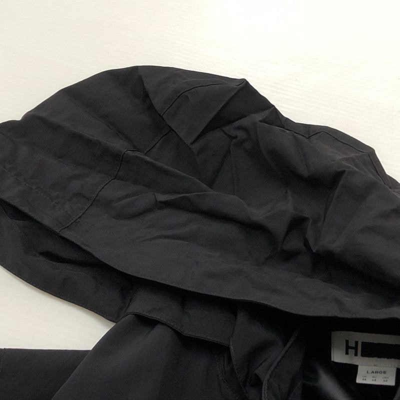 【中古品】【メンズ】 H BEAUTY&YOUTH エイチ ビューティー アンド ユース 26SS NYLON SILK STANDCOLLAR BLOUSON 1225-1-392630 2026年春夏 ナイロン シルク スタンドカラー ブルゾン アウター 147-260909-sa-10-teih サイズ：L カラー：ブラック 万代Net店