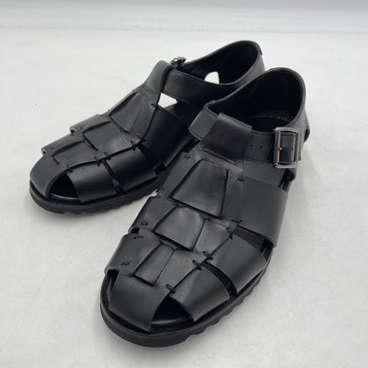 【中古品】【メンズ】 PARABOOT パラブーツ PACIFIC NOIR GURKHA SANDAL パシフィック ノワール グルカ サンダル 靴 164-260904-yo-20-teih サイズ：40 カラー：BLACK 万代Net店