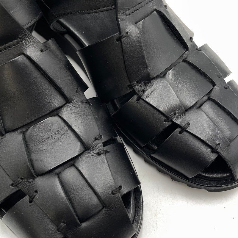【中古品】【メンズ】 PARABOOT パラブーツ PACIFIC NOIR GURKHA SANDAL パシフィック ノワール グルカ サンダル 靴 164-260904-yo-20-teih サイズ：40 カラー：BLACK 万代Net店