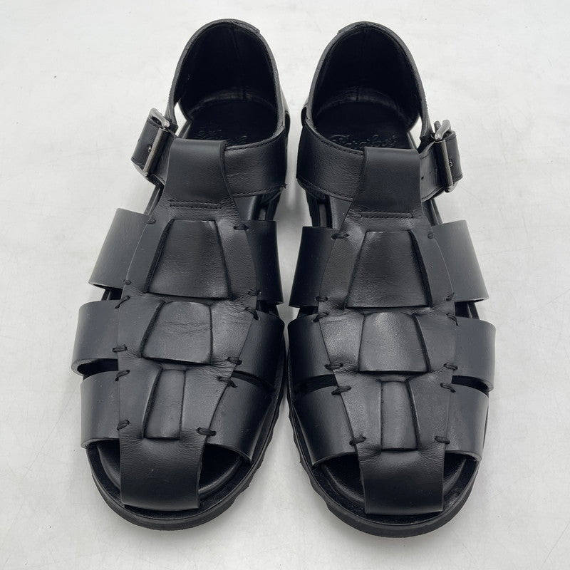 【中古品】【メンズ】 PARABOOT パラブーツ PACIFIC NOIR GURKHA SANDAL パシフィック ノワール グルカ サンダル 靴 164-260904-yo-20-teih サイズ：40 カラー：BLACK 万代Net店