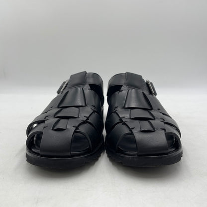 【中古品】【メンズ】 PARABOOT パラブーツ PACIFIC NOIR GURKHA SANDAL パシフィック ノワール グルカ サンダル 靴 164-260904-yo-20-teih サイズ：40 カラー：BLACK 万代Net店