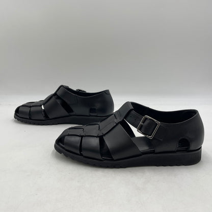 【中古品】【メンズ】 PARABOOT パラブーツ PACIFIC NOIR GURKHA SANDAL パシフィック ノワール グルカ サンダル 靴 164-260904-yo-20-teih サイズ：40 カラー：BLACK 万代Net店