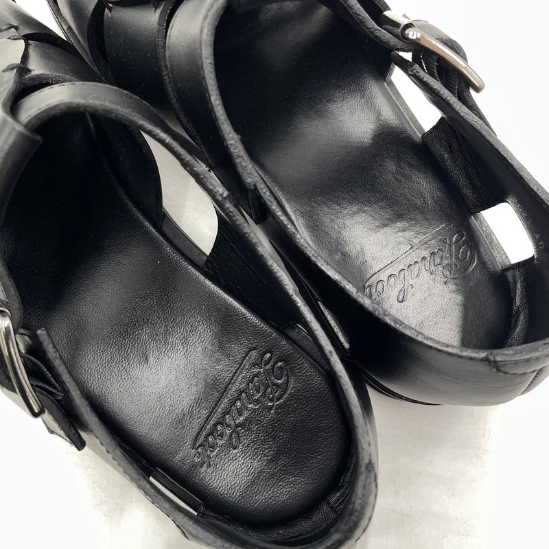 【中古品】【メンズ】 PARABOOT パラブーツ PACIFIC NOIR GURKHA SANDAL パシフィック ノワール グルカ サンダル 靴 164-260904-yo-20-teih サイズ：40 カラー：BLACK 万代Net店