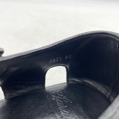 【中古品】【メンズ】 PARABOOT パラブーツ PACIFIC NOIR GURKHA SANDAL パシフィック ノワール グルカ サンダル 靴 164-260904-yo-20-teih サイズ：40 カラー：BLACK 万代Net店