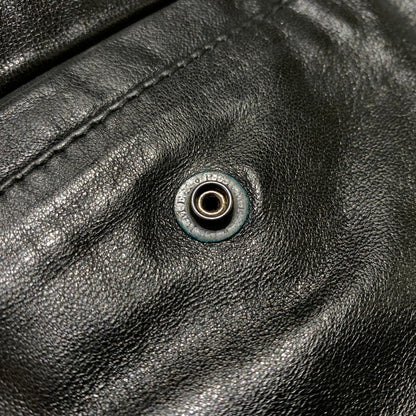 【中古品】【メンズ】 INDIAN MOTORCYCLE インディアン モーターサイクル LAMBSKIN RIDERS JACKET ラムレザー ライダース ジャケット アウター バイカージャケット 145-260904-ko-08-teih サイズ：M カラー：ブラック 万代Net店