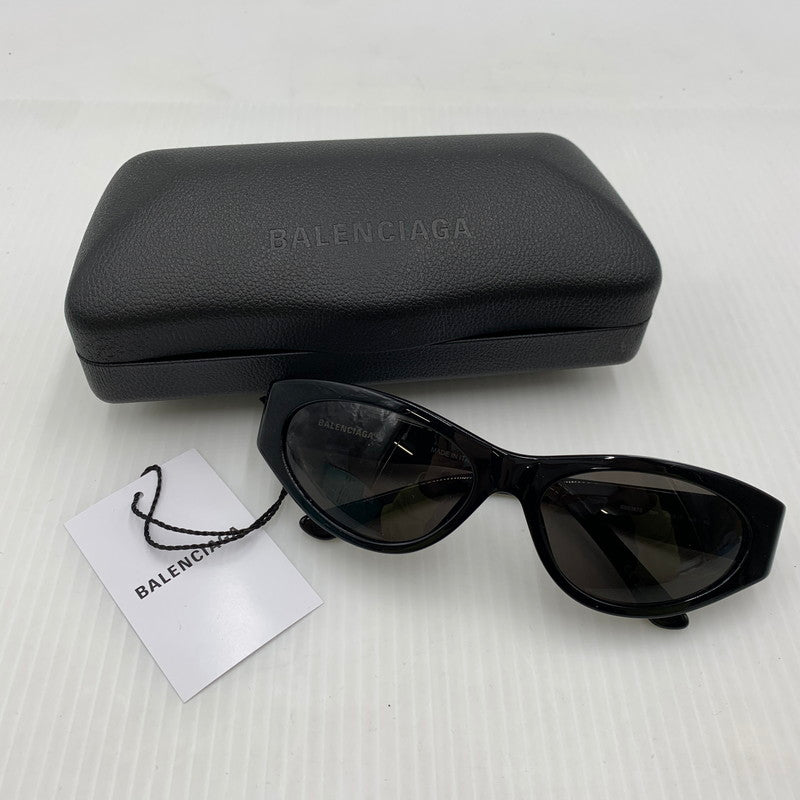 【中古品】【メンズ】 BALENCIAGA バレンシアガ SUNGLASSES BB0367S 001 サングラス アイウェア キャットアイ 182-260909-ko-18-teih サイズ：67□17-140 カラー：ブラック 万代Net店
