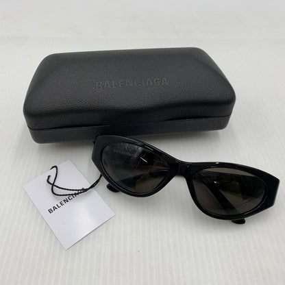 【中古品】【メンズ】 BALENCIAGA バレンシアガ SUNGLASSES BB0367S 001 サングラス アイウェア キャットアイ 182-260909-ko-18-teih サイズ：67□17-140 カラー：ブラック 万代Net店