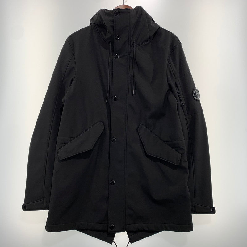 【中古品】【メンズ】 C.P.COMPANY シーピーカンパニー SHELL JACKET 03CMOW029A シェルジャケット ライトアウター フーディ ロングジャケット 141-260904-ko-11-teih サイズ：46 カラー：ブラック 万代Net店