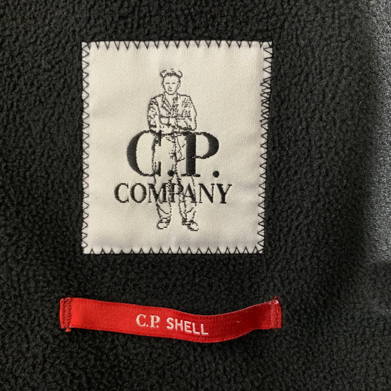 【中古品】【メンズ】 C.P.COMPANY シーピーカンパニー SHELL JACKET 03CMOW029A シェルジャケット ライトアウター フーディ ロングジャケット 141-260904-ko-11-teih サイズ：46 カラー：ブラック 万代Net店