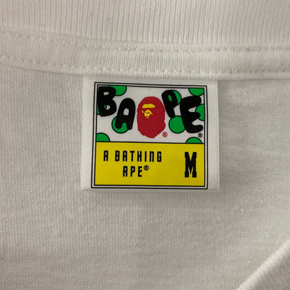 【中古品】【メンズ】 A BATHING APE アベイシングエイプ COLOR CAMO BAPE STA LOGO S/S TEE カラーカモ ロゴ ショートスリーブ Tシャツ 半袖 トップス 142-260904-ko-01-teih サイズ：M カラー：ホワイト 万代Net店