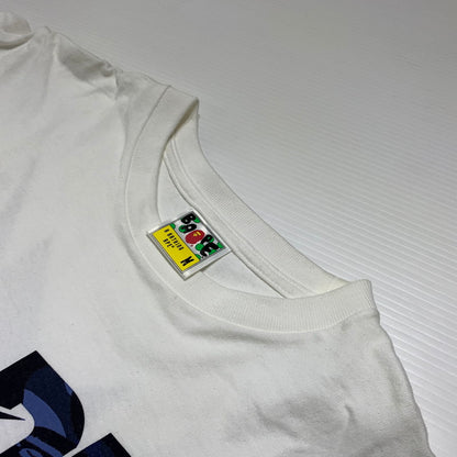 【中古品】【メンズ】 A BATHING APE アベイシングエイプ COLOR CAMO BAPE STA LOGO S/S TEE カラーカモ ロゴ ショートスリーブ Tシャツ 半袖 トップス 142-260904-ko-01-teih サイズ：M カラー：ホワイト 万代Net店