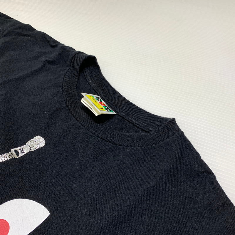 【中古品】【メンズ】 A BATHING APE アベイシングエイプ MAD SHARK S/S TEE 001TEJ801059M マッド シャーク ショートスリーブ Tシャツ 半袖 トップス 142-260904-ko-02-teih サイズ：L カラー：ブラック 万代Net店