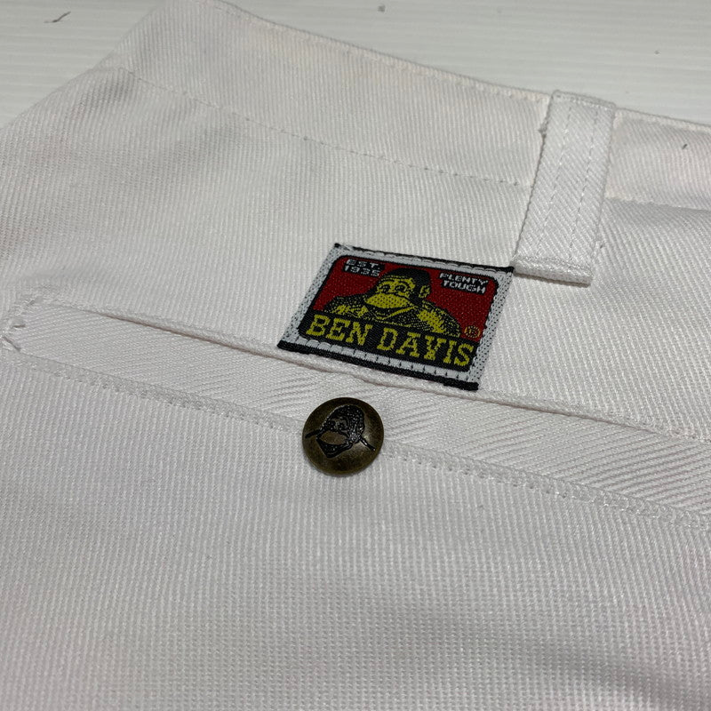 【中古品】【メンズ】 BEN DAVIS ベンデイビス WORK PANTS 690 ワークパンツ ボトムス ストレートパンツ 156-260904-ko-12-teih サイズ：36 カラー：ホワイト 万代Net店