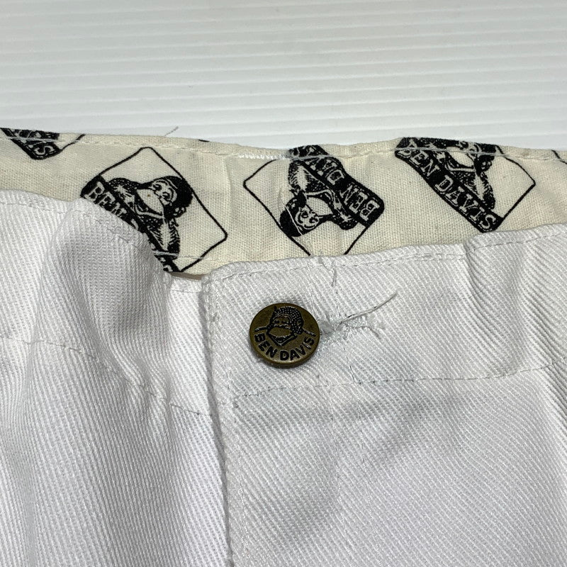 【中古品】【メンズ】 BEN DAVIS ベンデイビス WORK PANTS 690 ワークパンツ ボトムス ストレートパンツ 156-260904-ko-12-teih サイズ：36 カラー：ホワイト 万代Net店