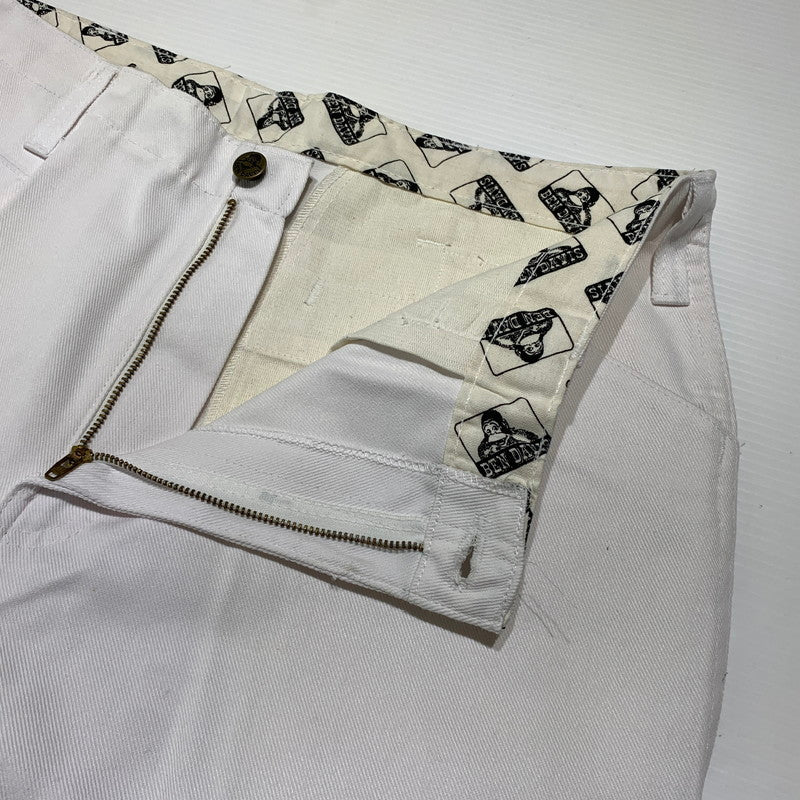 【中古品】【メンズ】 BEN DAVIS ベンデイビス WORK PANTS 690 ワークパンツ ボトムス ストレートパンツ 156-260904-ko-12-teih サイズ：36 カラー：ホワイト 万代Net店