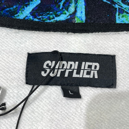 【中古品】【メンズ】 SUPPLIER サプライヤー TINPLATE ZIP HOODIE 20AWD1 ティンプレート ジップ フーディー 長袖 トップス パーカー 142-260915-yo-08-teih サイズ：L カラー：ブルー 万代Net店
