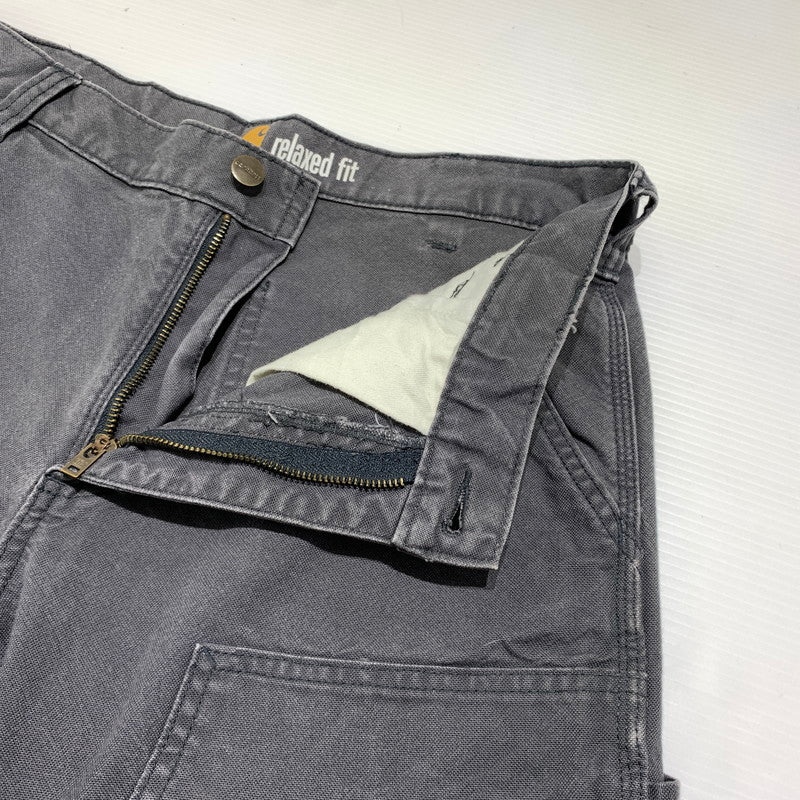 【現状渡し品】【メンズ】 Carhartt カーハート DOUBLE KNEE PAINTER PANTS 103334-029 ダブルニー ペインターパンツ ボトムス 156-260905-ko-04-teih サイズ：34 カラー：グレー 万代Net店