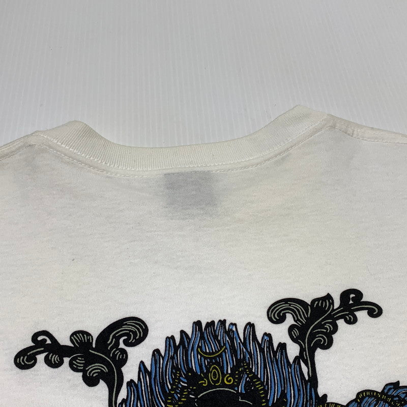 【現状渡し品】【メンズ】 STUSSY ステューシー 90's DRAGON S/S TEE 90年代 ドラゴン ショートスリーブ Tシャツ 半袖 トップス 142-260903-sa-17-teih サイズ：L カラー：ホワイト 万代Net店