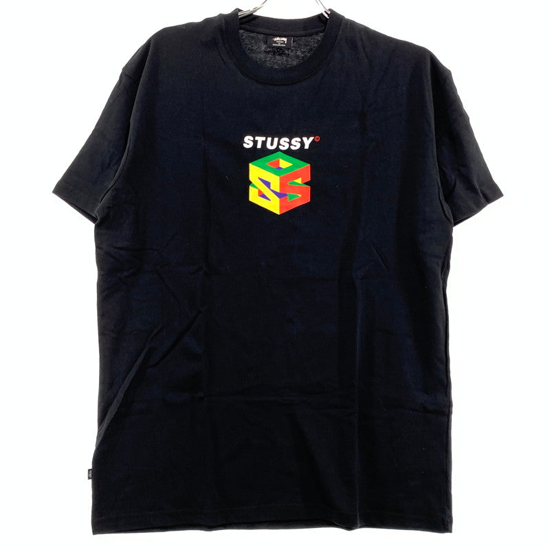 【中古品】【メンズ】 STUSSY ステューシー PIGMENT DYED TEE S64 ピグメント ダイド Tシャツ 半袖 トップス 142-260903-sa-16-teih サイズ：M カラー：ブラック 万代Net店