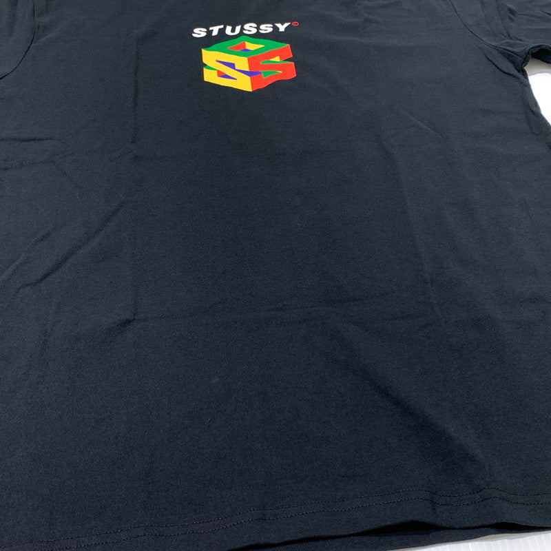 【中古品】【メンズ】 STUSSY ステューシー PIGMENT DYED TEE S64 ピグメント ダイド Tシャツ 半袖 トップス 142-260903-sa-16-teih サイズ：M カラー：ブラック 万代Net店
