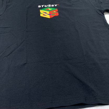 【中古品】【メンズ】 STUSSY ステューシー PIGMENT DYED TEE S64 ピグメント ダイド Tシャツ 半袖 トップス 142-260903-sa-16-teih サイズ：M カラー：ブラック 万代Net店