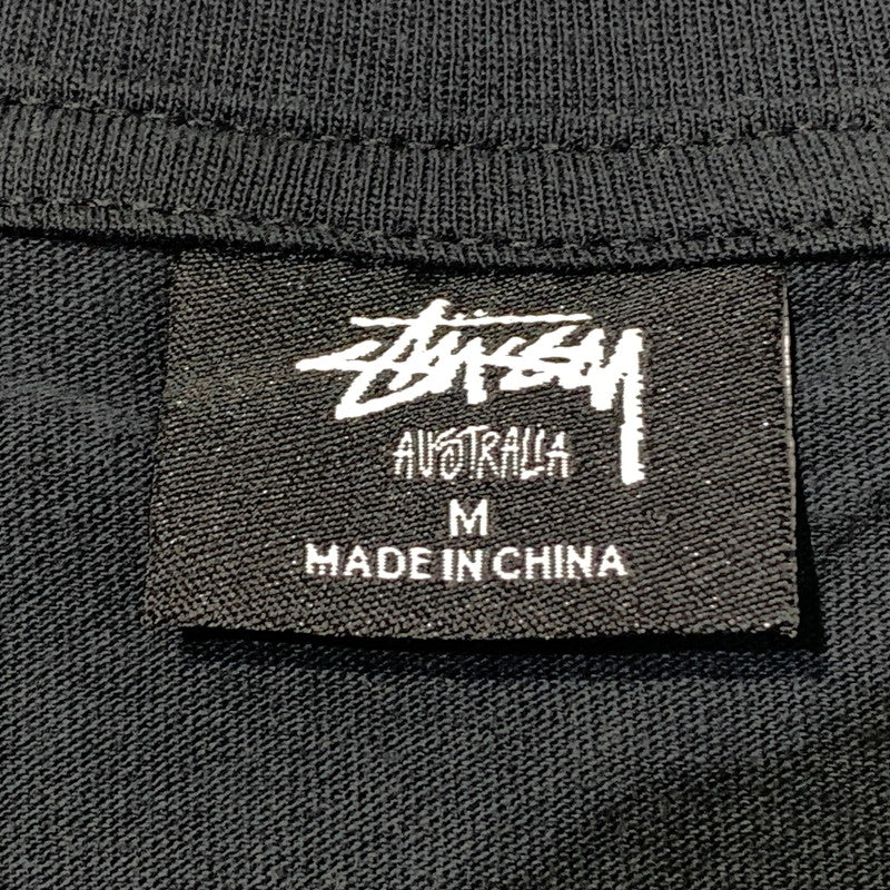 【中古品】【メンズ】 STUSSY ステューシー PIGMENT DYED TEE S64 ピグメント ダイド Tシャツ 半袖 トップス 142-260903-sa-16-teih サイズ：M カラー：ブラック 万代Net店