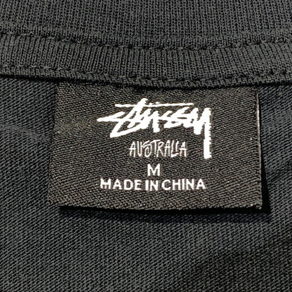 【中古品】【メンズ】 STUSSY ステューシー PIGMENT DYED TEE S64 ピグメント ダイド Tシャツ 半袖 トップス 142-260903-sa-16-teih サイズ：M カラー：ブラック 万代Net店