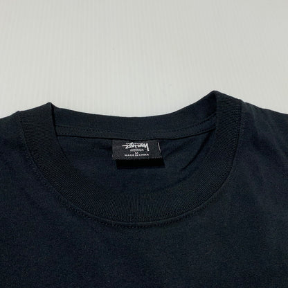 【中古品】【メンズ】 STUSSY ステューシー PIGMENT DYED TEE S64 ピグメント ダイド Tシャツ 半袖 トップス 142-260903-sa-16-teih サイズ：M カラー：ブラック 万代Net店