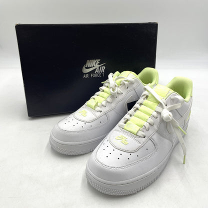 【中古品】【メンズ】 NIKE ナイキ AIR FORCE 1 '07 LV8 3"WHITE WHITE BARELY VOLT" CJ1379-101 エアフォース1 エレベイト3 ホワイト/ホワイト バレリー ボル スニーカー 靴 160-260904-yo-01-teih サイズ：26.5cm カラー：ホワイト 万代Net店