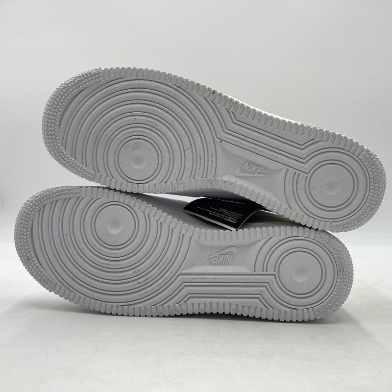【中古品】【メンズ】 NIKE ナイキ AIR FORCE 1 '07 LV8 3"WHITE WHITE BARELY VOLT" CJ1379-101 エアフォース1 エレベイト3 ホワイト/ホワイト バレリー ボル スニーカー 靴 160-260904-yo-01-teih サイズ：26.5cm カラー：ホワイト 万代Net店