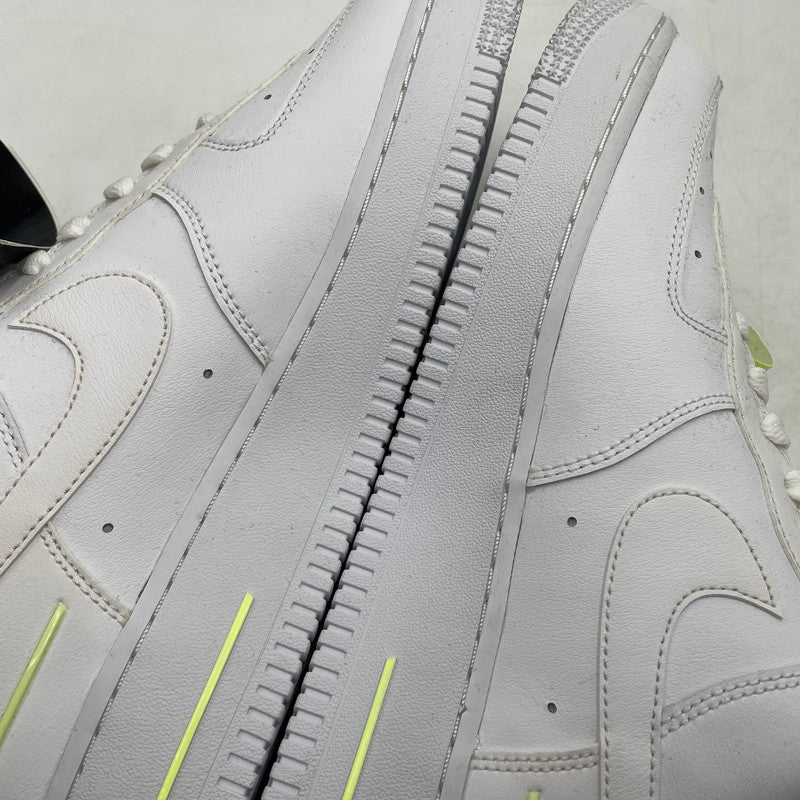 【中古品】【メンズ】 NIKE ナイキ AIR FORCE 1 '07 LV8 3"WHITE WHITE BARELY VOLT" CJ1379-101 エアフォース1 エレベイト3 ホワイト/ホワイト バレリー ボル スニーカー 靴 160-260904-yo-01-teih サイズ：26.5cm カラー：ホワイト 万代Net店