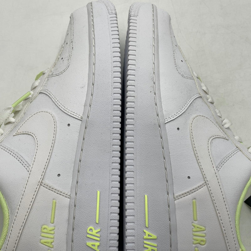 【中古品】【メンズ】 NIKE ナイキ AIR FORCE 1 '07 LV8 3"WHITE WHITE BARELY VOLT" CJ1379-101 エアフォース1 エレベイト3 ホワイト/ホワイト バレリー ボル スニーカー 靴 160-260904-yo-01-teih サイズ：26.5cm カラー：ホワイト 万代Net店