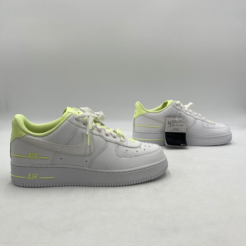 【中古品】【メンズ】 NIKE ナイキ AIR FORCE 1 '07 LV8 3"WHITE WHITE BARELY VOLT" CJ1379-101 エアフォース1 エレベイト3 ホワイト/ホワイト バレリー ボル スニーカー 靴 160-260904-yo-01-teih サイズ：26.5cm カラー：ホワイト 万代Net店