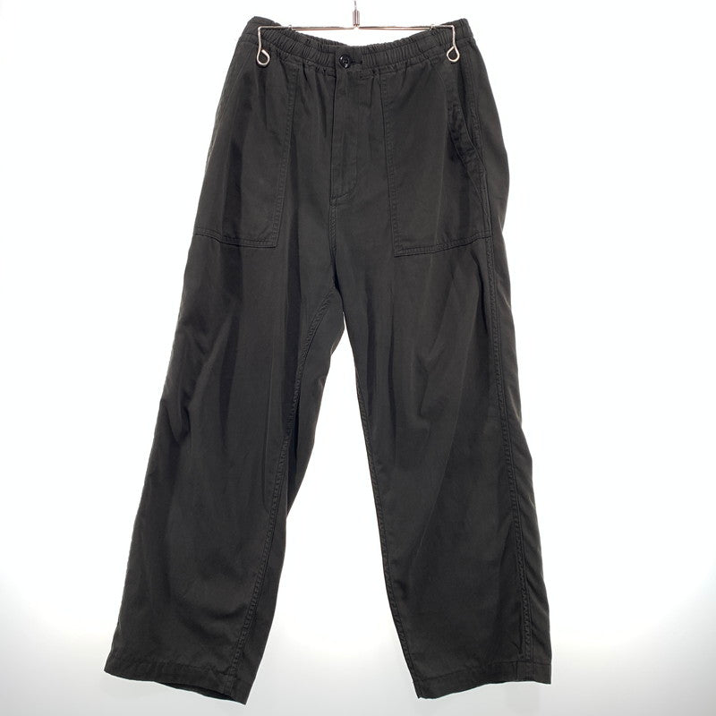 【中古品】【メンズ】 RONHERMAN ロンハーマン BAKER EASY PANTS 3620600002 ベイカー イージー パンツ ボトムス 151-260903-sa-19-teih サイズ：M カラー：ブラック 万代Net店
