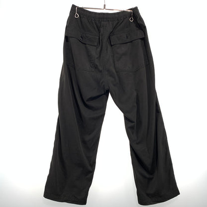 【中古品】【メンズ】 RONHERMAN ロンハーマン BAKER EASY PANTS 3620600002 ベイカー イージー パンツ ボトムス 151-260903-sa-19-teih サイズ：M カラー：ブラック 万代Net店