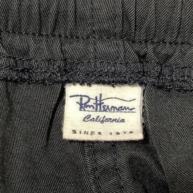 【中古品】【メンズ】 RONHERMAN ロンハーマン BAKER EASY PANTS 3620600002 ベイカー イージー パンツ ボトムス 151-260903-sa-19-teih サイズ：M カラー：ブラック 万代Net店