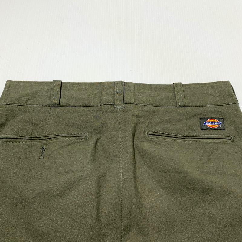 【中古品】【メンズ】 RHC アール エイチ シー × DICKIES ディッキーズ 別注コラボ COTTON PANTS 221M40RH01 コットン パンツ ボトムス 151-260903-sa-18-teih サイズ：32 カラー：カーキ 万代Net店