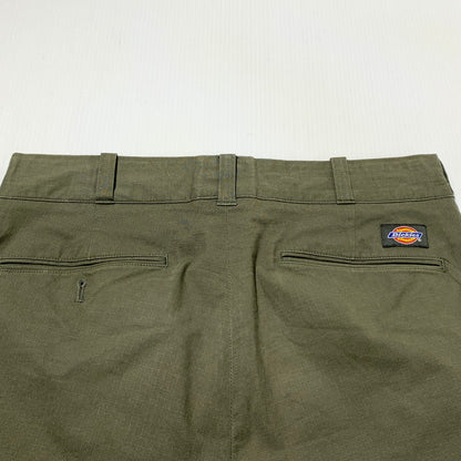【中古品】【メンズ】 RHC アール エイチ シー × DICKIES ディッキーズ 別注コラボ COTTON PANTS 221M40RH01 コットン パンツ ボトムス 151-260903-sa-18-teih サイズ：32 カラー：カーキ 万代Net店