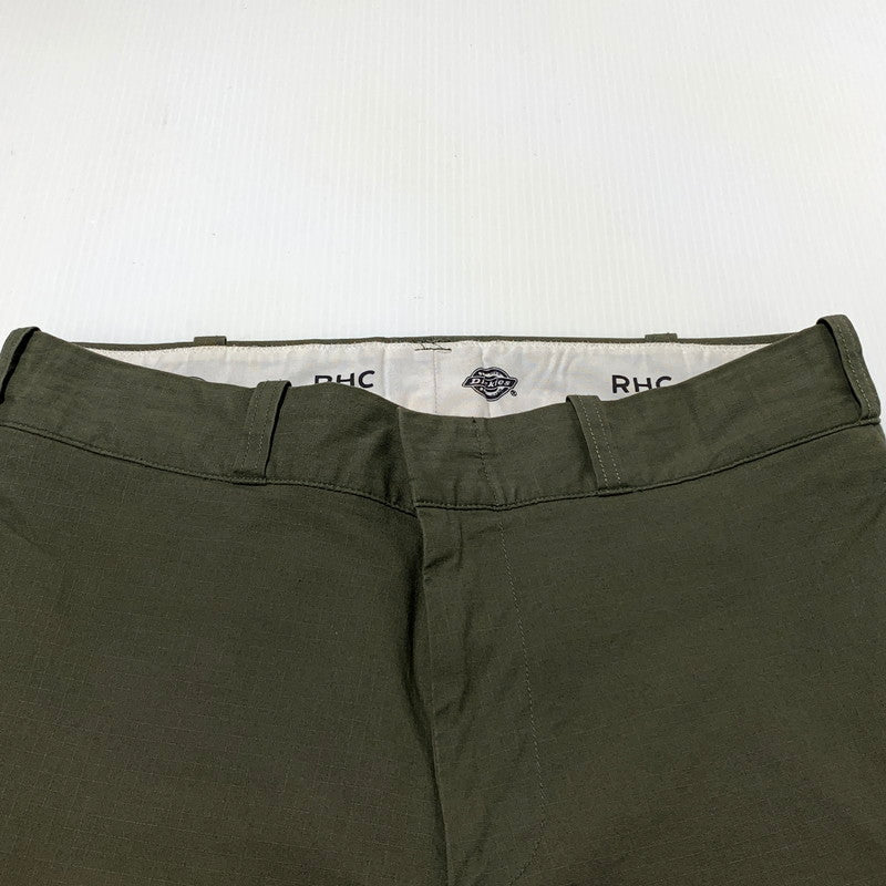 【中古品】【メンズ】 RHC アール エイチ シー × DICKIES ディッキーズ 別注コラボ COTTON PANTS 221M40RH01 コットン パンツ ボトムス 151-260903-sa-18-teih サイズ：32 カラー：カーキ 万代Net店