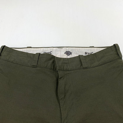 【中古品】【メンズ】 RHC アール エイチ シー × DICKIES ディッキーズ 別注コラボ COTTON PANTS 221M40RH01 コットン パンツ ボトムス 151-260903-sa-18-teih サイズ：32 カラー：カーキ 万代Net店