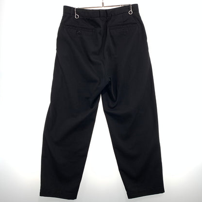 【中古品】【メンズ】 RONHERMAN ロンハーマン TWILL PANTS 3620600123 ツイル パンツ ボトムス 151-260903-sa-21-teih サイズ：M カラー：ブラック 万代Net店