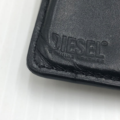 【現状渡し品】【メンズ】 DIESEL ディーゼル 1DR BI FOLD COIN S 3D ワンディーアール バイフォールド コイン エス スリーディー 財布 200-260907-sa-13-teih カラー：ブラック 万代Net店