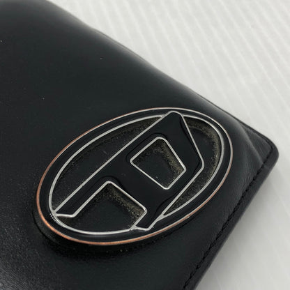 【現状渡し品】【メンズ】 DIESEL ディーゼル 1DR BI FOLD COIN S 3D ワンディーアール バイフォールド コイン エス スリーディー 財布 200-260907-sa-13-teih カラー：ブラック 万代Net店